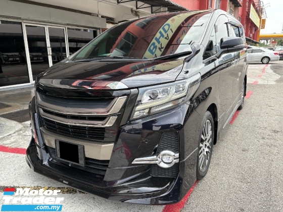 2016 TOYOTA ALPHARD 2.5 SC REG 2021 S/Bumbung Boof Boot Waranti Percuma