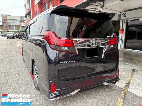 2016 TOYOTA ALPHARD 2.5 SC REG 2021 S/Bumbung Boof Boot Waranti Percuma