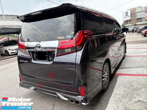 2016 TOYOTA ALPHARD 2.5 SC REG 2021 S/Bumbung Boof Boot Waranti Percuma