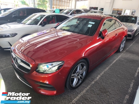 2020 MERCEDES-BENZ E-CLASS E300 AMG OR360 PRE-CP