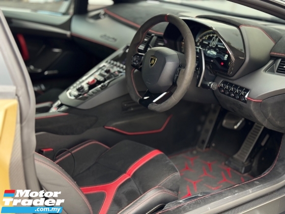 2019 LAMBORGHINI AVENTADOR LP770-4, Comfort seat+ sensonum sound system +RYFT