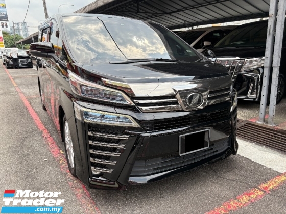 2018 TOYOTA VELLFIRE 2.5 ZA Facelift注册 2019 7座2p/门 