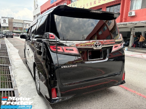 2018 TOYOTA VELLFIRE 2.5 ZA Facelift注册 2019 7座2p/门 