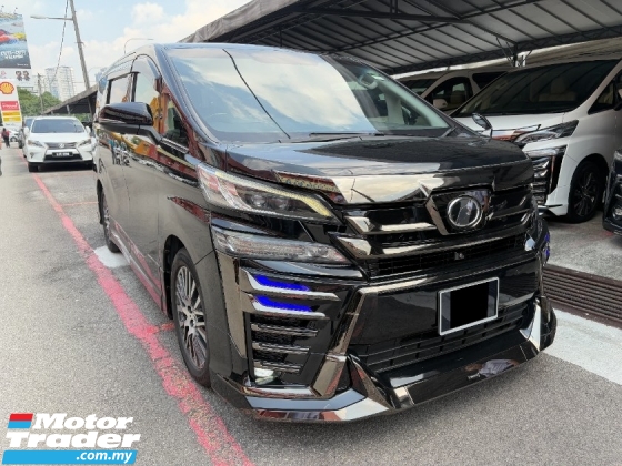 2015 Toyota Vellfire 2.5 ZG berdaftar 2018 facelift 360 Kamera 