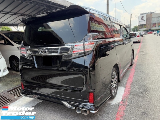 2015 Toyota Vellfire 2.5 ZG berdaftar 2018 facelift 360 Kamera 