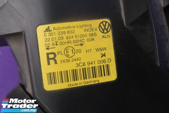 VOLKSWAGEN PASSAT CC HEADLAMP Performance Part 