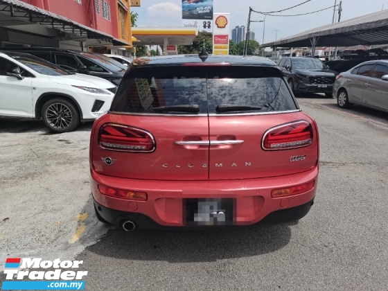 2020 MINI Clubman 2020 Mini COOPER 1.5 CLUBMAN (A) Entri entri tanpa kunci Mula kamera terbalik kamera digital udara percuma 2 Bertahun-tahun