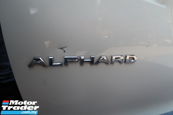 TOYOTA ALPHARD REAR BONNET Performance Part 