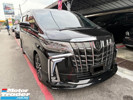 2021 TOYOTA ALPHARD 2.5 SC FULL SPEC Sunroof JBL 360 Camera Modelista 