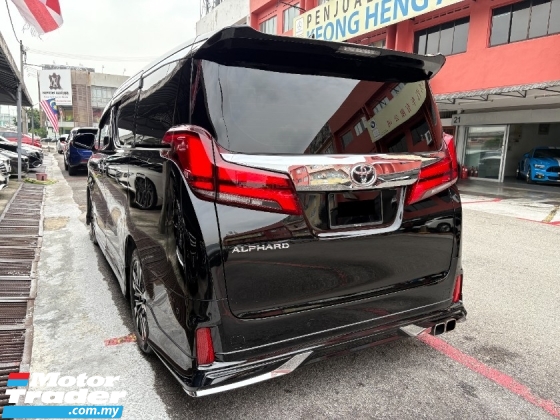 2021 TOYOTA ALPHARD 2.5 SC FULL SPEC Sunroof JBL 360 Camera Modelista 