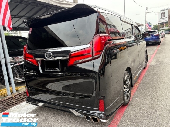 2021 TOYOTA ALPHARD 2.5 SC FULL SPEC Sunroof JBL 360 Camera Modelista 