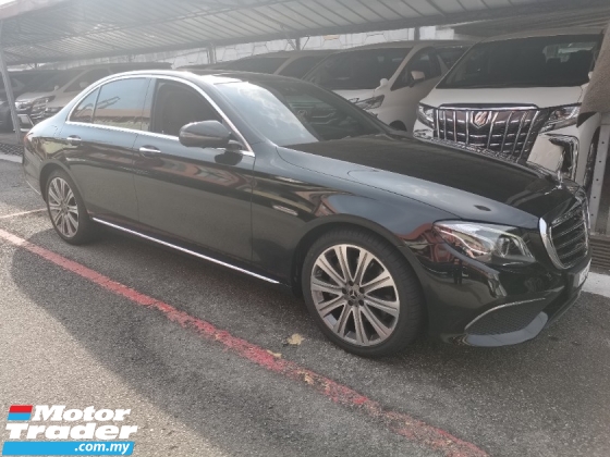 2019 MERCEDES-BENZ E-CLASS  MERCEDES BENZ E300 2.0cc EXCLUSIVE MODEL (A)