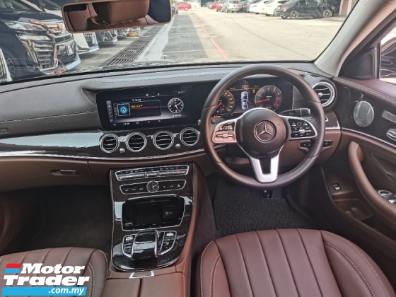 2019 MERCEDES-BENZ E-CLASS  MERCEDES BENZ E300 2.0cc EXCLUSIVE MODEL (A)