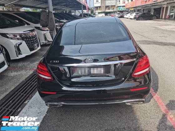2019 MERCEDES-BENZ E-CLASS  MERCEDES BENZ E300 2.0cc EXCLUSIVE MODEL (A)