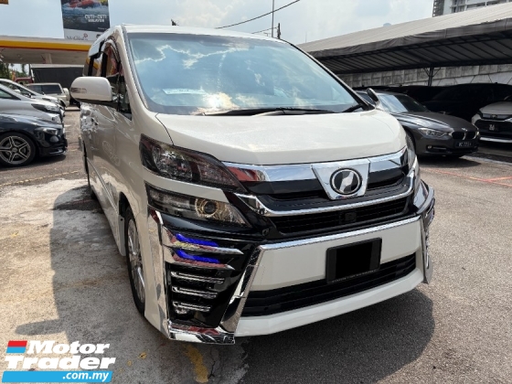 2013 TOYOTA VELLFIRE 2.4 Z金色的眼睛改头换面免费保修