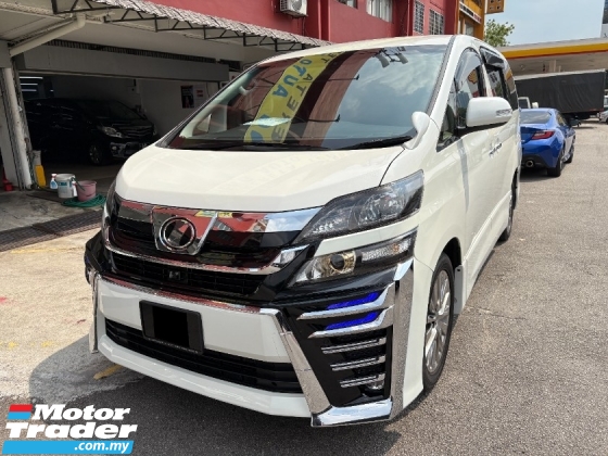 2013 TOYOTA VELLFIRE 2.4 Z金色的眼睛改头换面免费保修