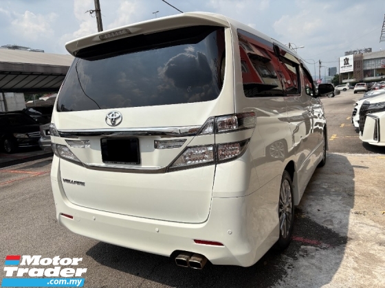 2013 TOYOTA VELLFIRE 2.4 Z金色的眼睛改头换面免费保修