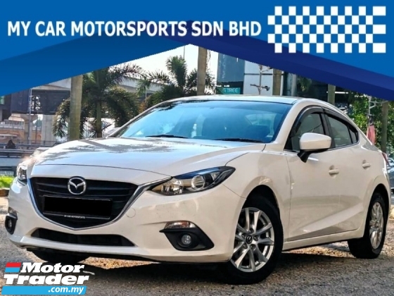 2015 MAZDA 3 2.0 SKYACTIV-G GL (A) SEDAN / PUSHSTART / TIPTOP 