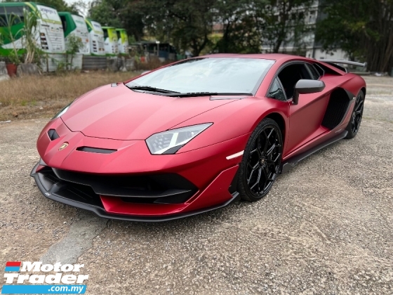2019 LAMBORGHINI AVENTADOR SVJ LP7704, Original Matte Red, Comfort Seat 