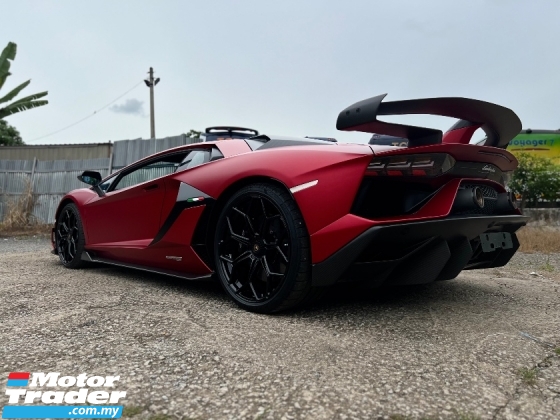 2019 LAMBORGHINI AVENTADOR SVJ LP7704, Original Matte Red, Comfort Seat 