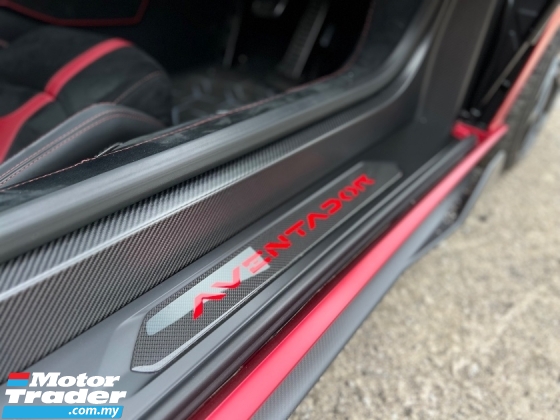 2019 LAMBORGHINI AVENTADOR SVJ LP7704, Original Matte Red, Comfort Seat 