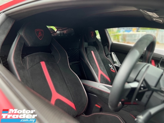 2019 LAMBORGHINI AVENTADOR SVJ LP7704, Original Matte Red, Comfort Seat 
