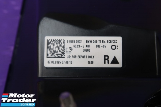 BMW X3 2025 TAIL LAMP Performance Part 
