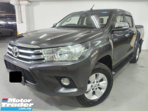 2017 TOYOTA HILUX 2017 Toyota HILUX 2.4 G VNT (A) NO PROCESSING CHARGE 1 OWNER