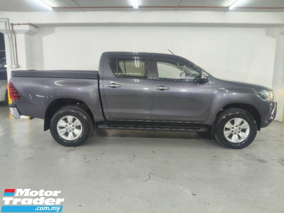 2017 TOYOTA HILUX 2017 Toyota HILUX 2.4 G VNT (A) NO PROCESSING CHARGE 1 OWNER