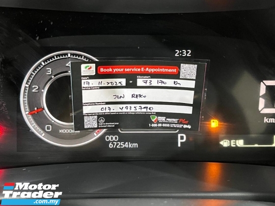 2021 PERODUA ATIVA 1.0 AV TURBO FULL SERVICE RECORD UNDER WARRANTY