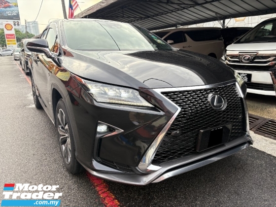 2018 LEXUS RX300 2.0 (A) F-SPORT Registered 2022 Keyless Camera PB