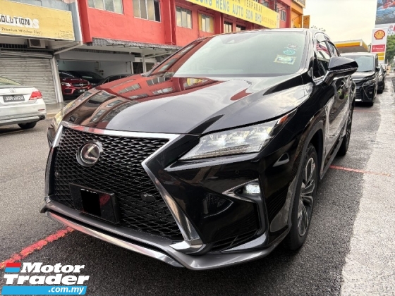 2018 LEXUS RX300 2.0 (A) F-SPORT Registered 2022 Keyless Camera PB