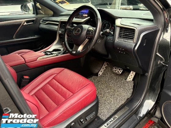 2018 LEXUS RX300 2.0 (A) F-SPORT Registered 2022 Keyless Camera PB