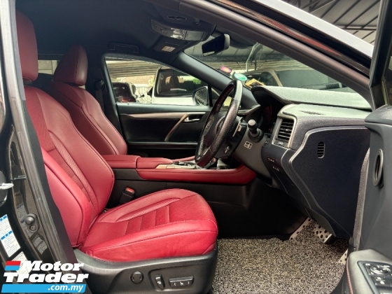 2018 LEXUS RX300 2.0 (A) F-SPORT Registered 2022 Keyless Camera PB