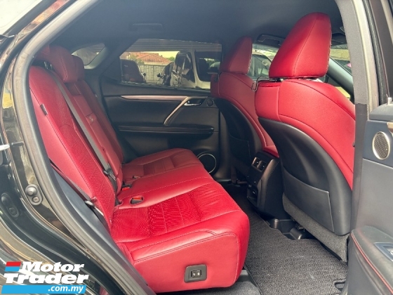 2018 LEXUS RX300 2.0 (A) F-SPORT Registered 2022 Keyless Camera PB