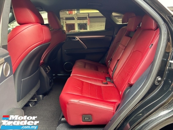 2018 LEXUS RX300 2.0 (A) F-SPORT Registered 2022 Keyless Camera PB