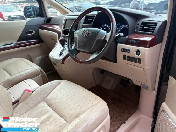 2009 TOYOTA VELLFIRE 3.5 VL 注册 2010 天窗电动启动摄像头 