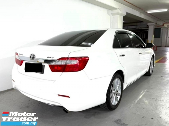 2012 TOYOTA CAMRY 2.5 V (A) NO PROCESSING CHARGE