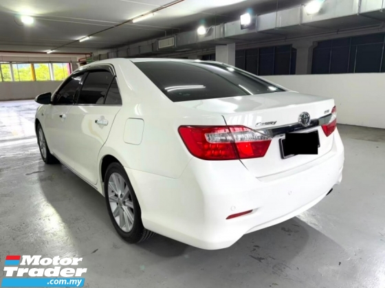 2012 TOYOTA CAMRY 2.5 V (A) NO PROCESSING CHARGE