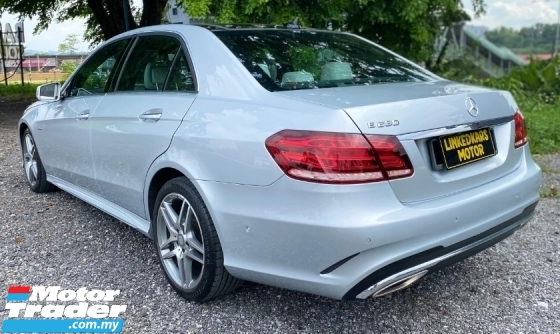 2016 MERCEDES-BENZ E-CLASS E250 2.0 (A) AMG LINE HIGH LOAN LOW DEPOSIT RM300