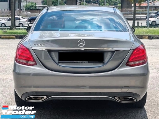 2015 MERCEDES-BENZ C-CLASS C200 2.0 (A) AVANTGARDE W205 CKD R CAMERA LEATHER 
