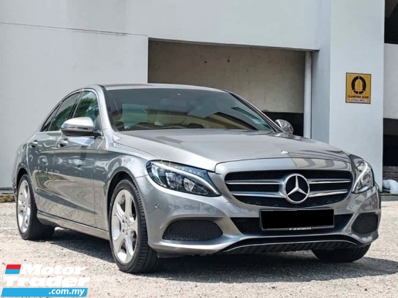 2015 MERCEDES-BENZ C-CLASS C200 2.0 (A) AVANTGARDE W205 CKD R CAMERA LEATHER 