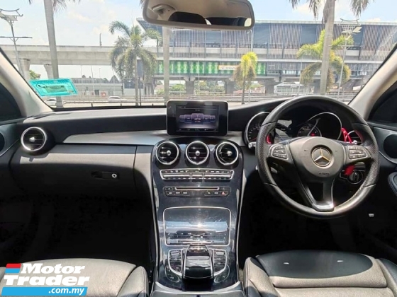 2015 MERCEDES-BENZ C-CLASS C200 2.0 (A) AVANTGARDE W205 CKD R CAMERA LEATHER 