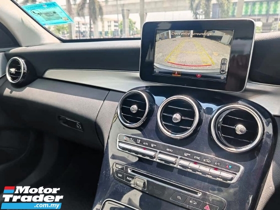 2015 MERCEDES-BENZ C-CLASS C200 2.0 (A) AVANTGARDE W205 CKD R CAMERA LEATHER 