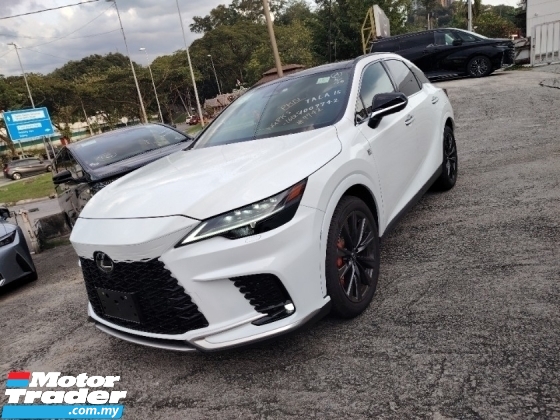 2024 LEXUS RX 350 2.4 F SPORT PANORAMIC ROOF 6,000KM GRADE 6A