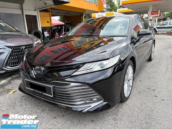 2019 TOYOTA CAMRY 2.5 V CBU 49k km Rekod Perkhidmatan Penuh Waranti Percuma