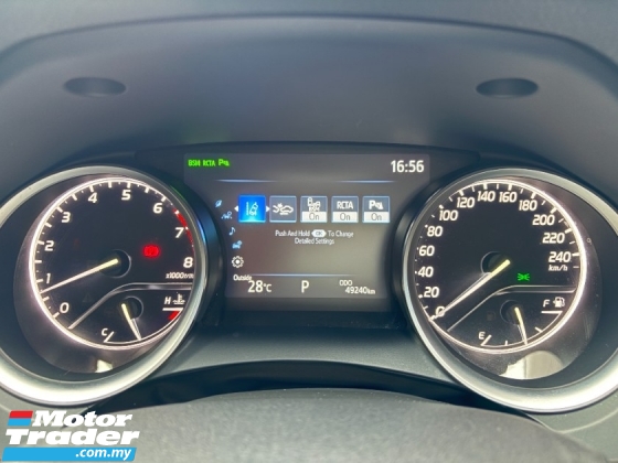 2019 TOYOTA CAMRY 2.5 V CBU 49k km Rekod Perkhidmatan Penuh Waranti Percuma