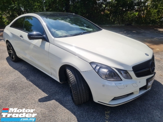 2010 MERCEDES-BENZ E-CLASS E250 Coupe 1.8 Avant Garde SPorty Premium E Class
