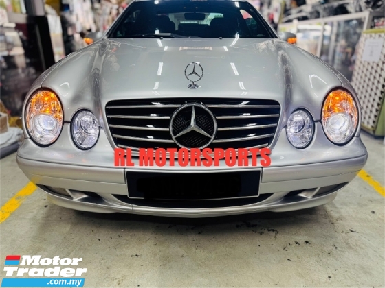 Mercedes Benz w208 CLk front headlamp headlight head lamp light 1999 2000 2001 2002 bodykit body kit Exterior & Body Parts > Lighting 