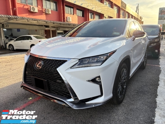 2017 LEXUS RX200T 2.0 (A) FSPORT Registered 2020 3LED Camera HUD PB